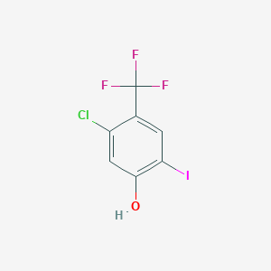 5-Chloro-2-iodo-4-(trifluoromethyl)phenol