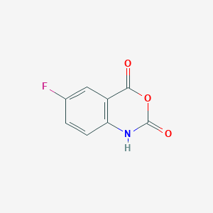 molecular formula C8H4FNO3 B128519 5-氟异羟嘌呤酸酐 CAS No. 321-69-7