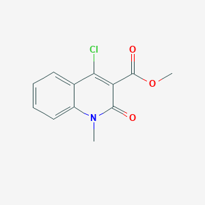 B12851951 Methyl 4-chloro-1-methyl-2-oxo-1,2-dihydroquinoline-3-carboxylate CAS No. 84088-51-7