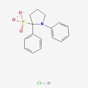 Diphenylpyrrolidine-2-phosphonatehcl