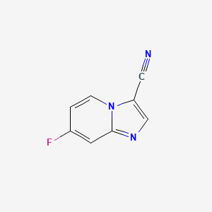 7-Fluoroimidazo[1,2-a]pyridine-3-carbonitrile