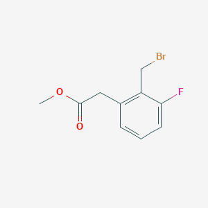 Methyl 2-(bromomethyl)-3-fluorophenylacetate