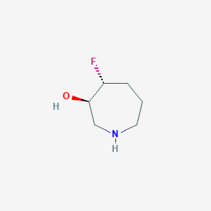 Trans-(3R,4R)-4-fluoroazepan-3-ol