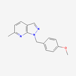 1-(4-methoxybenzyl)-6-methyl-1H-pyrazolo[3,4-b]pyridine