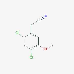 2-(2,4-Dichloro-5-methoxyphenyl)acetonitrile