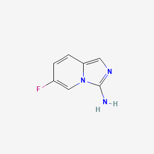 6-Fluoroimidazo[1,5-a]pyridin-3-amine