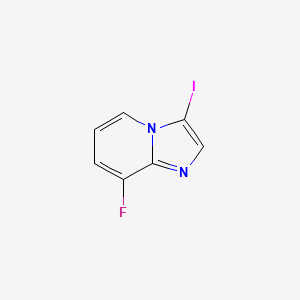 molecular formula C7H4FIN2 B12852090 8-Fluoro-3-iodoimidazo[1,2-a]pyridine 