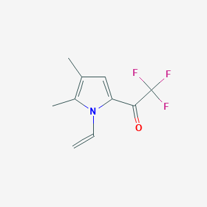 1-(4,5-Dimethyl-1-vinylpyrrol-2-yl)-2,2,2-trifluoroethan-1-one