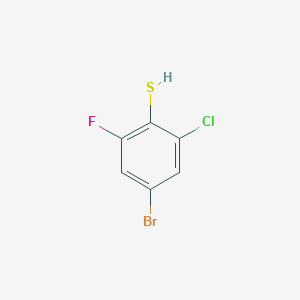 4-Bromo-2-chloro-6-fluorobenzenethiol