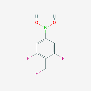 (3,5-Difluoro-4-(fluoromethyl)phenyl)boronic acid