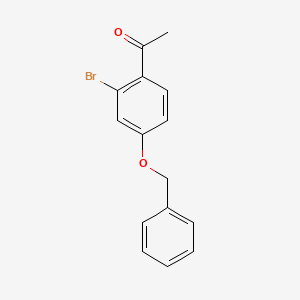 1-(4-(Benzyloxy)-2-bromophenyl)ethan-1-one