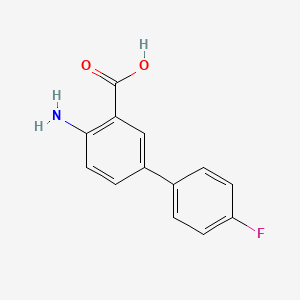 4-Amino-4'-fluoro[1,1'-biphenyl]-3-carboxylic acid