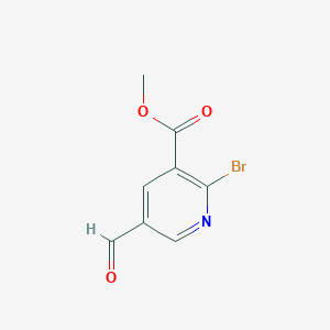 Methyl 2-bromo-5-formylnicotinate