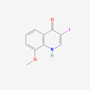 4-Hydroxy-3-iodo-8-methoxyquinoline