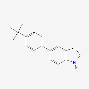 5-(4-Tert-butylphenyl)indoline