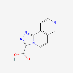 [1,2,4]Triazolo[3,4-a][2,6]naphthyridine-3-carboxylic acid