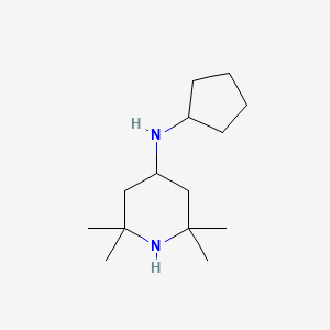 Cyclopentyl-(2,2,6,6-tetramethyl-piperidin-4-YL)-amine