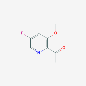 1-(5-Fluoro-3-methoxypyridin-2-yl)ethan-1-one