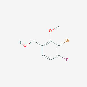 3-Bromo-4-fluoro-2-methoxybenzyl alcohol