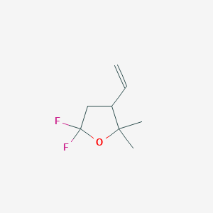 5,5-Difluoro-2,2-dimethyl-3-vinyltetrahydrofuran