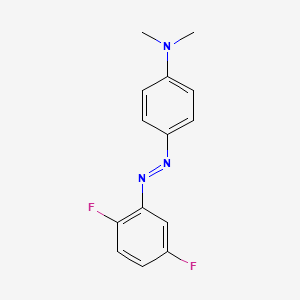 N,N-Dimethyl-p-(2,5-difluorophenylazo)aniline