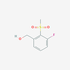 3-Fluoro-2-(methylsulphonyl)benzyl alcohol