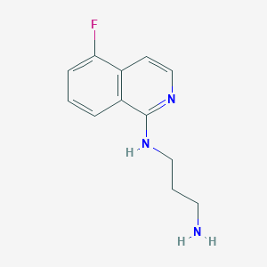 n-(3-Aminopropyl)-5-fluoroisoquinolin-1-amine