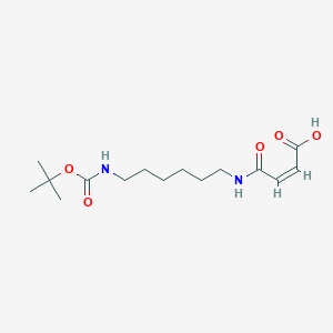 (Z)-4-((6-((tert-Butoxycarbonyl)amino)hexyl)amino)-4-oxobut-2-enoic acid