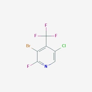 3-Bromo-5-chloro-2-fluoro-4-trifluoromethylpyridine