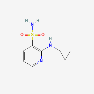 2-(Cyclopropylamino)pyridine-3-sulfonamide