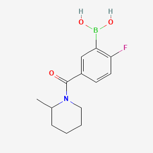 2-Fluoro-5-(2-methyl-1-piperidinylcarbonyl)benzeneboronic acid