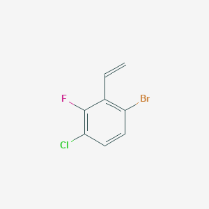 6-Bromo-3-chloro-2-fluorostyrene