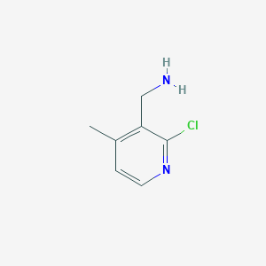 (2-Chloro-4-methylpyridin-3-YL)methanamine