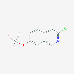 3-Chloro-7-(trifluoromethoxy)isoquinoline