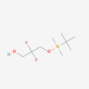 3-((tert-Butyldimethylsilyl)oxy)-2,2-difluoropropan-1-ol