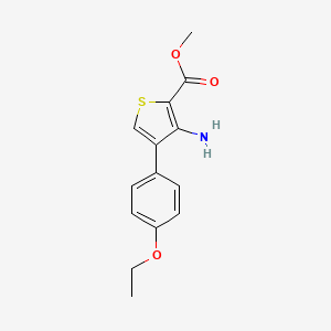 Methyl 3-amino-4-(4-ethoxyphenyl)thiophene-2-carboxylate