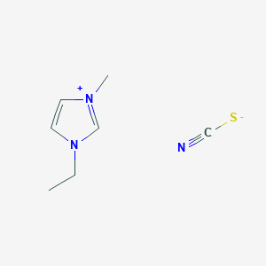 B1285327 1-Ethyl-3-methylimidazolium thiocyanate CAS No. 331717-63-6