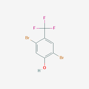 2,5-Dibromo-4-(trifluoromethyl)phenol