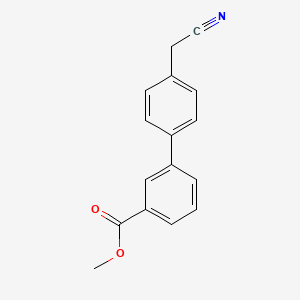 Methyl 4'-(cyanomethyl)[1,1'-biphenyl]-3-carboxylate