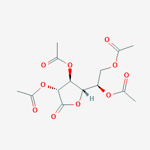 (R)-1-((2S,3S,4R)-3,4-Diacetoxy-5-oxotetrahydrofuran-2-yl)ethane-1,2-diyl diacetate