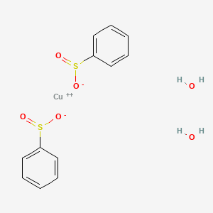 Copper(ii) benzenesulfinate dihydrate