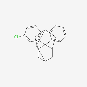 molecular formula C22H21Cl B12853442 2'-Chlorospiro[adamantane-2,9'-fluorene] 