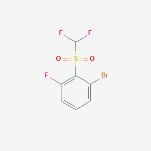 2-Bromo-6-fluorophenyl difluoromethyl sulphone