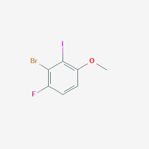 2-Bromo-1-fluoro-3-iodo-4-methoxybenzene