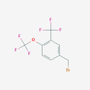 4-(Trifluoromethoxy)-3-(trifluoromethyl)benzyl bromide