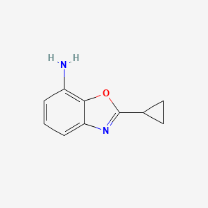 2-Cyclopropylbenzo[d]oxazol-7-amine