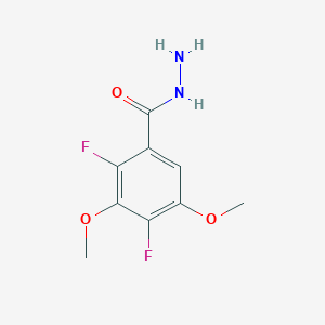 2,4-Difluoro-3,5-dimethoxybenzohydrazide