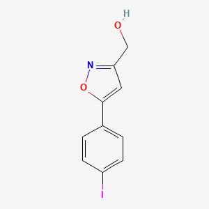 (5-(4-Iodophenyl)isoxazol-3-yl)methanol