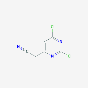 2-(2,6-Dichloropyrimidin-4-yl)acetonitrile