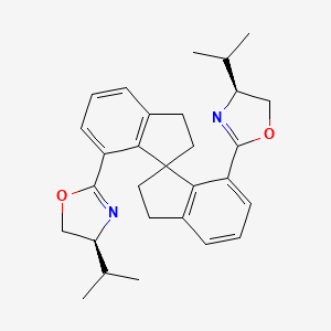 (Sa)-7,7'-Bis((S)-4-iso-propyl-4,5-dihydrooxazol-2-yl)-1,1'-spirobiindane